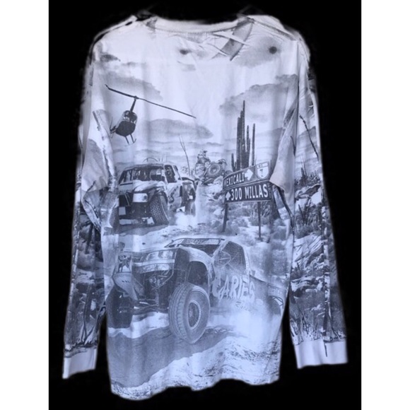 Baja 500 all over print long sleeve shirt - Picture 2 of 6
